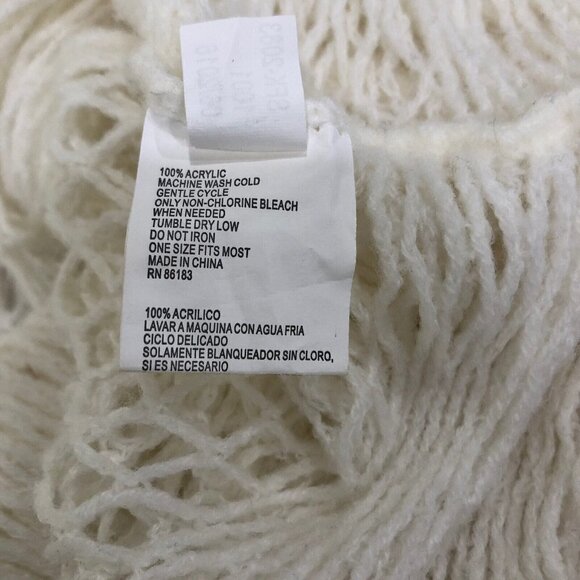 Knit Infinity Scarf Circle Loop Cable Cowl Neck Long Shawl Winter Warmer Womens - Picture 4 of 4